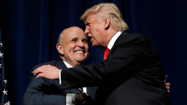 Rudy Giuliani, der Anwalt von Donald Trump Rudy Giuliani, der Anwalt von Donald Trump