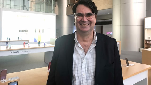 Huawei-Sprecher Glenn Schloss. Huawei-Sprecher Glenn Schloss.