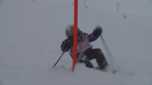 Kind auf Skiern Kind auf Skiern