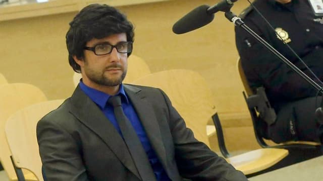 Falciani im Gerichtssaal Falciani im Gerichtssaal