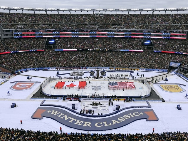 Die Winter Classic der NHL. Die Winter Classic der NHL.