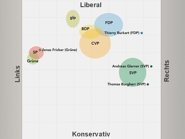 Smartvote-Grafik Smartvote-Grafik
