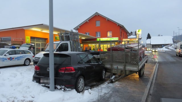 Unfallszene Unfallszene