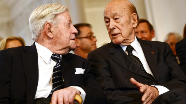 Schmidt und D'Estaing. Schmidt und D'Estaing.