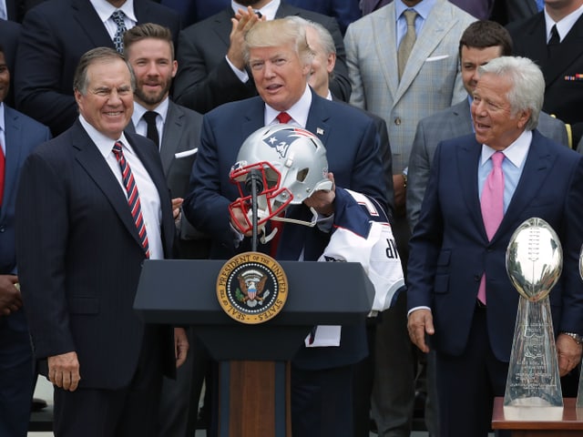 Die New England Patriots. Die New England Patriots.