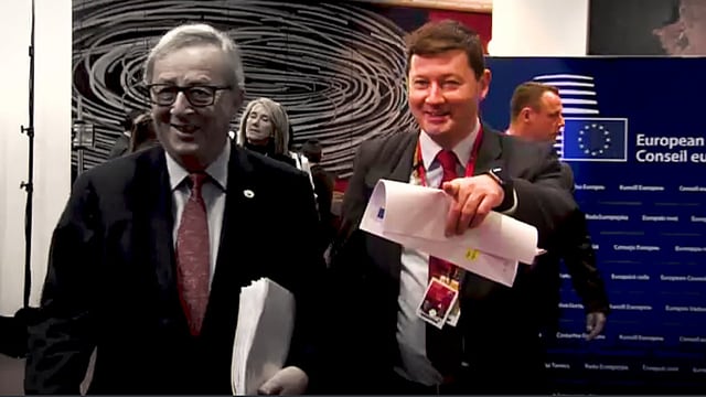 Martin Selmayr folgt Jean-Claude Juncker. Martin Selmayr folgt Jean-Claude Juncker.