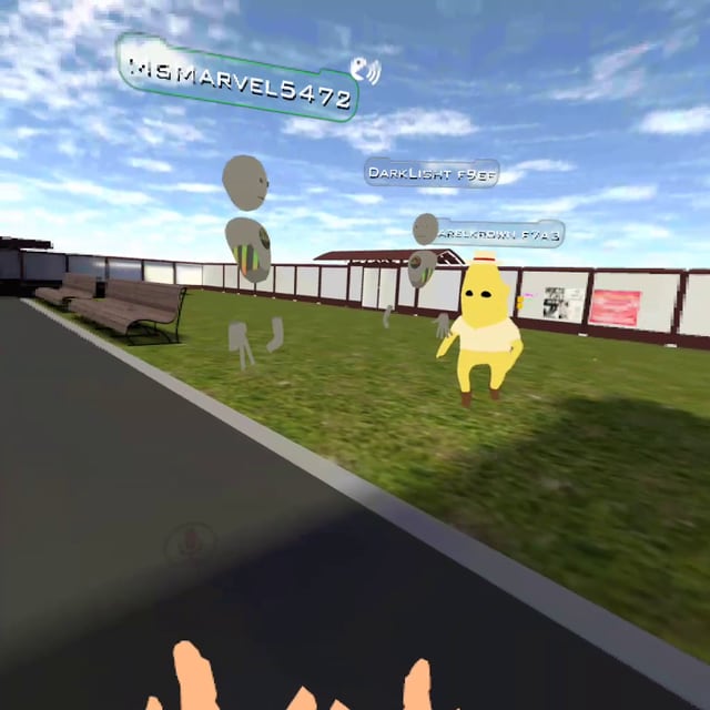 Avatare der Social-VR-Plattform «VRChat» Avatare der Social-VR-Plattform «VRChat»