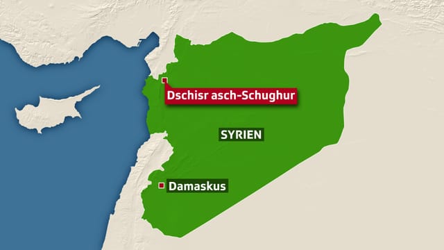 Karte von Syrien Karte von Syrien