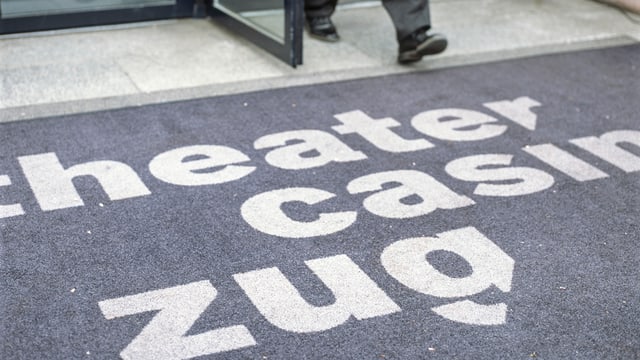 Der Eingangsbereich des Theater Casino Zug Der Eingangsbereich des Theater Casino Zug