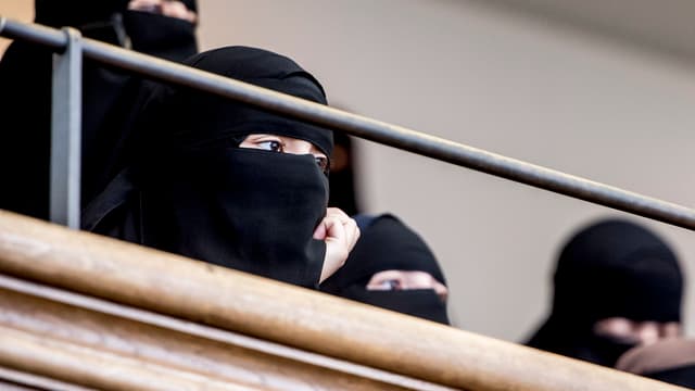 Burka-Trägerinnen Burka-Trägerinnen