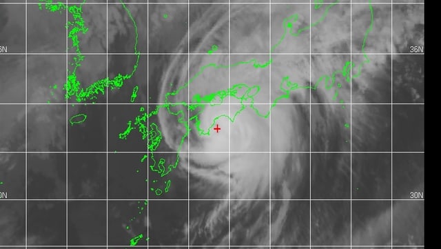 Satellitenbild des Taifun Halong Satellitenbild des Taifun Halong