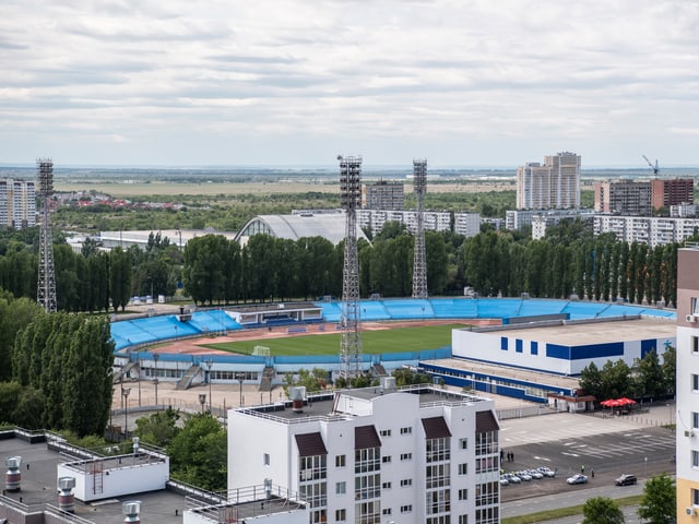Das Torpedo-Stadion. Das Torpedo-Stadion.