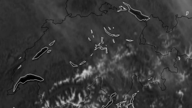 Satellitenbild der Schweiz Satellitenbild der Schweiz