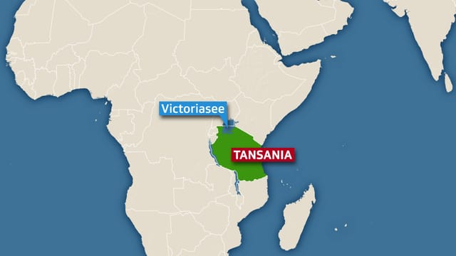 Karte von Tansania. Karte von Tansania.