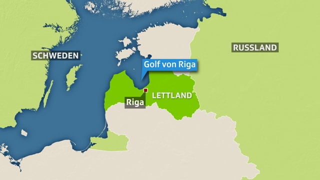 Karte von Lettland Karte von Lettland