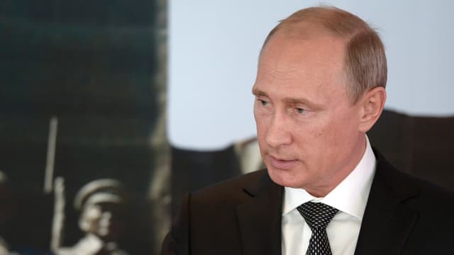 Wladimir Putin bei einer Ansprache während seines Mongolei-Besuchs Wladimir Putin bei einer Ansprache während seines Mongolei-Besuchs