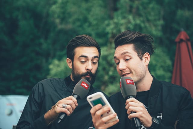 Bandmitglieder von Bastille.