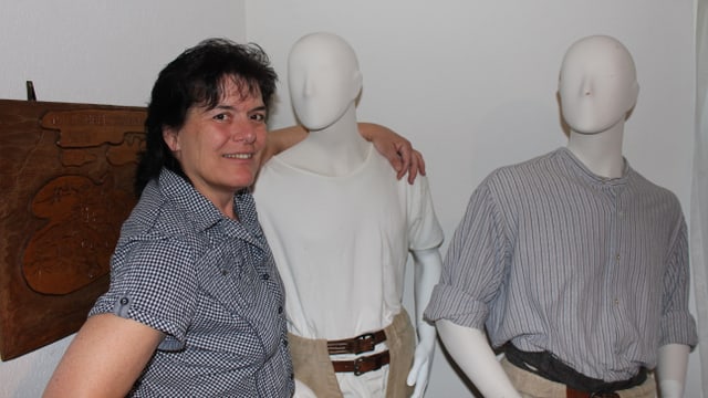 Schwingerin und Schwingerkönig-Tochter Irène Bodenmann-Meli. Schwingerin und Schwingerkönig-Tochter Irène Bodenmann-Meli.