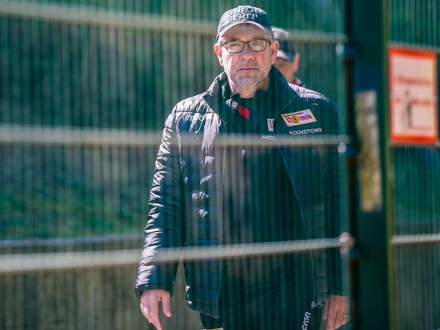 Union-Trainer Urs Fischer. Union-Trainer Urs Fischer.