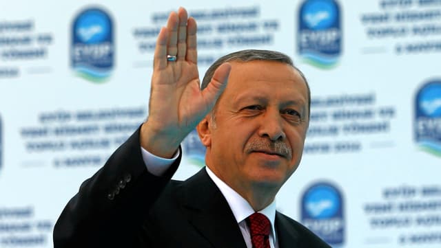 Der türkische Präsident Recep Tayyip Erdogan. Der türkische Präsident Recep Tayyip Erdogan.