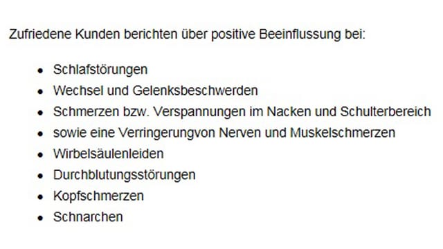 Auflistung von Krankheiten. Auflistung von Krankheiten.