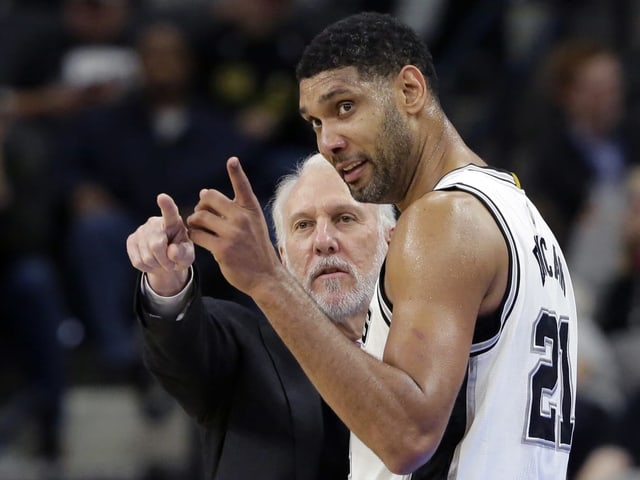 Tim Duncan wird Assistent von Gregg Popovich. Tim Duncan wird Assistent von Gregg Popovich.