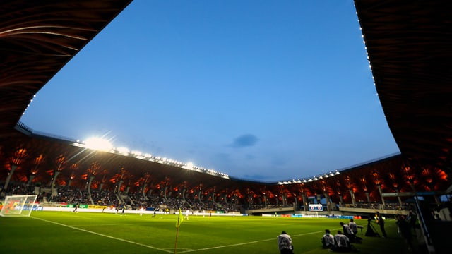 Blick ins Stadion von Felcsut Blick ins Stadion von Felcsut