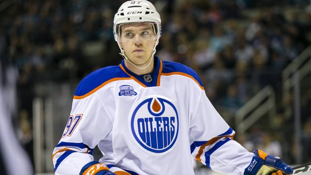 Der Kanadier Connor McDavid. Der Kanadier Connor McDavid.