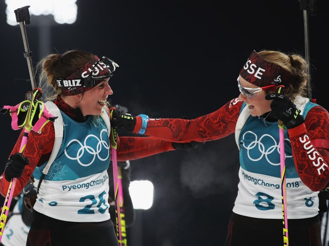 Lena Häcki und Irene Cadurisch