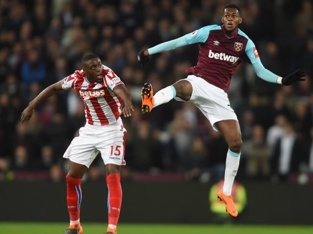 Edimilson Fernandes im Luftduell