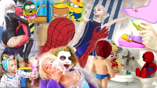 Von den Knetfiguren bis hin zu Computeranimiertem Elsagate hat viele Gesichter. 