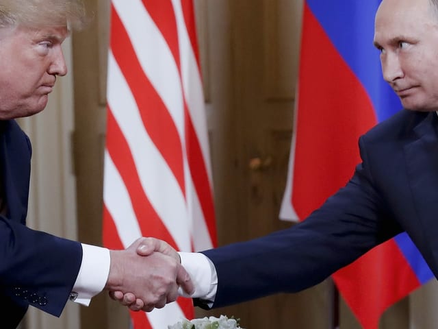 Trump mit Putin Trump mit Putin