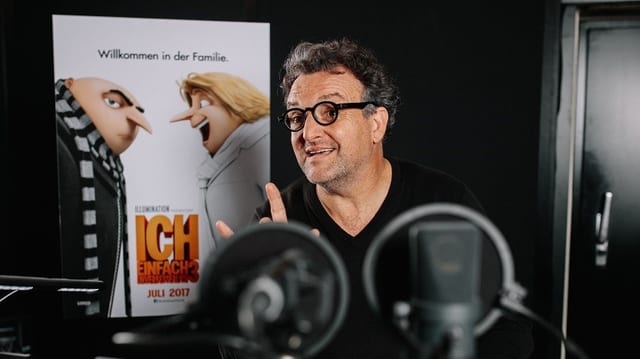 Marco Rima im Tonstudio bei der deutschen Synchronisation des Animationsfilms. Marco Rima im Tonstudio bei der deutschen Synchronisation des Animationsfilms.