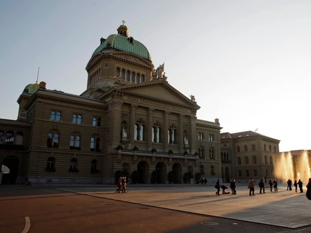 Bundeshaus heute Bundeshaus heute