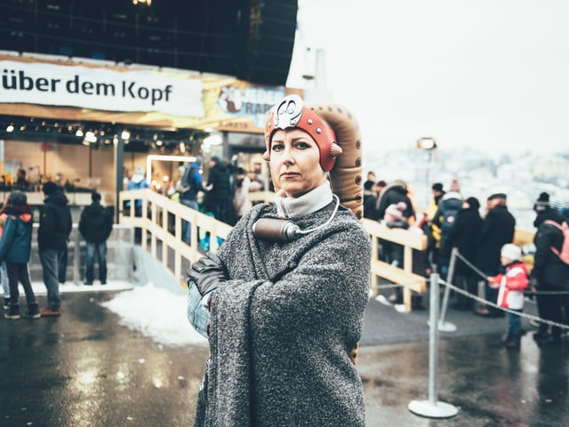 Cosplayerin