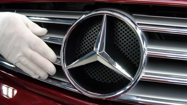 Mercedes-Logo. Mercedes-Logo.