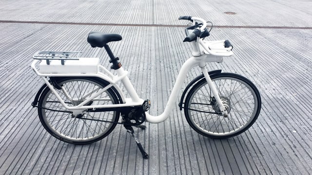 Klobiges E-Bike. Klobiges E-Bike.