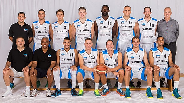 Teamfoto des Basketballteams Teamfoto des Basketballteams