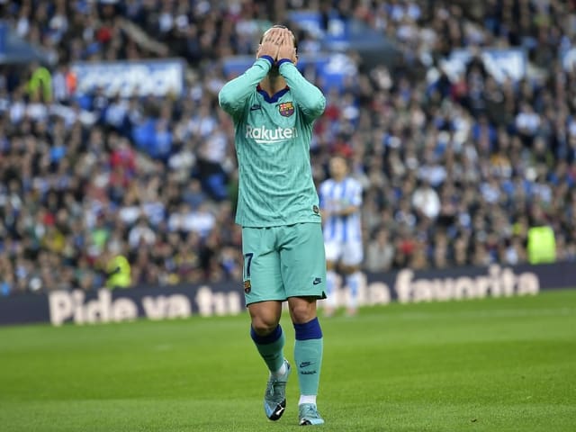 Barça-Spieler Antoine Griezmann. Barça-Spieler Antoine Griezmann.