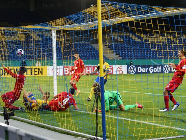 Chaos im Spiel Braunschweig Hertha