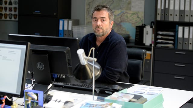 Porträt Stefan Gubser. Porträt Stefan Gubser.