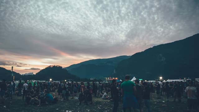 Sonnenuntergang am Greenfield.