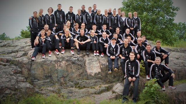 Gruppenfoto. Gruppenfoto.