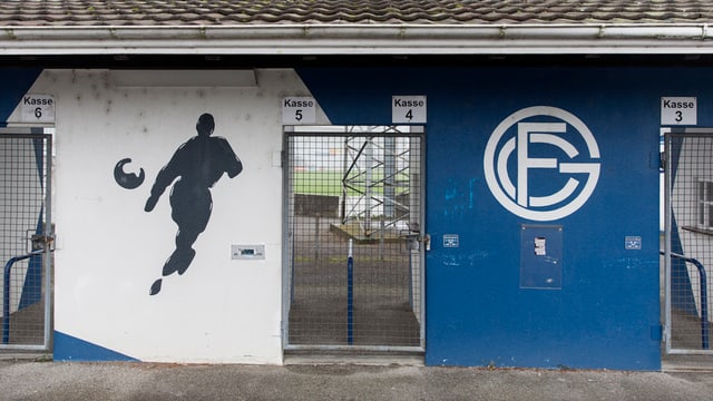 Fussballstadioneingang Fussballstadioneingang
