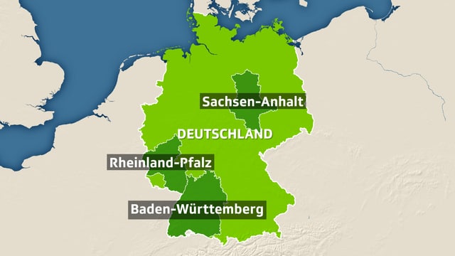 Deutschland-Karte Deutschland-Karte