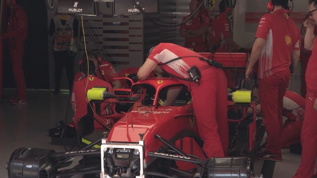 So sieht der Ferrari-Halo aus. So sieht der Ferrari-Halo aus.
