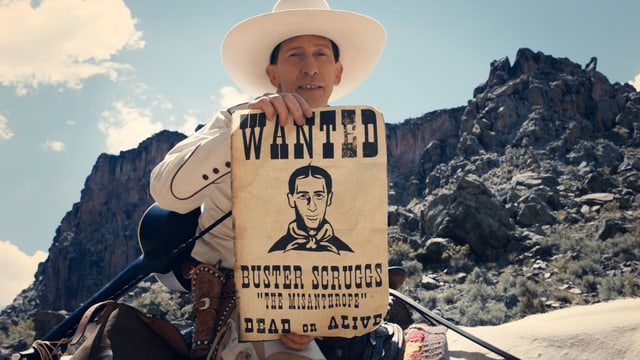 Filmstil aus dem Film «The Ballad of Buster Scruggs» der Coen-Brüder, welcher in Venedig gezeigt wird. Filmstil aus dem Film «The Ballad of Buster Scruggs» der Coen-Brüder, welcher in Venedig gezeigt wird.