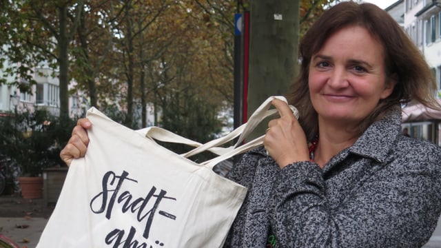 Die Leiterin der «Stadtgmües»-Kampagne, Julia Hofstetter. Die Leiterin der «Stadtgmües»-Kampagne, Julia Hofstetter.