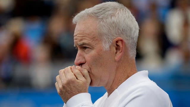 John McEnroe stichelte gegen Serena Williams. John McEnroe stichelte gegen Serena Williams.