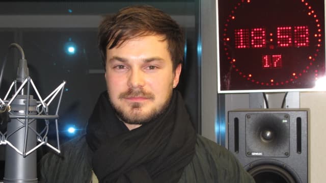 Samuel Konrad, der Programmleiter beim Jugend-Radio 3fach in Luzern.